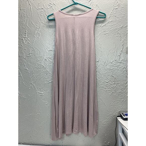 Double Zero Sporty Tank‎ Dress Pink Sleeveless Shift Casual Womens Size Medium - Picture 2 of 5